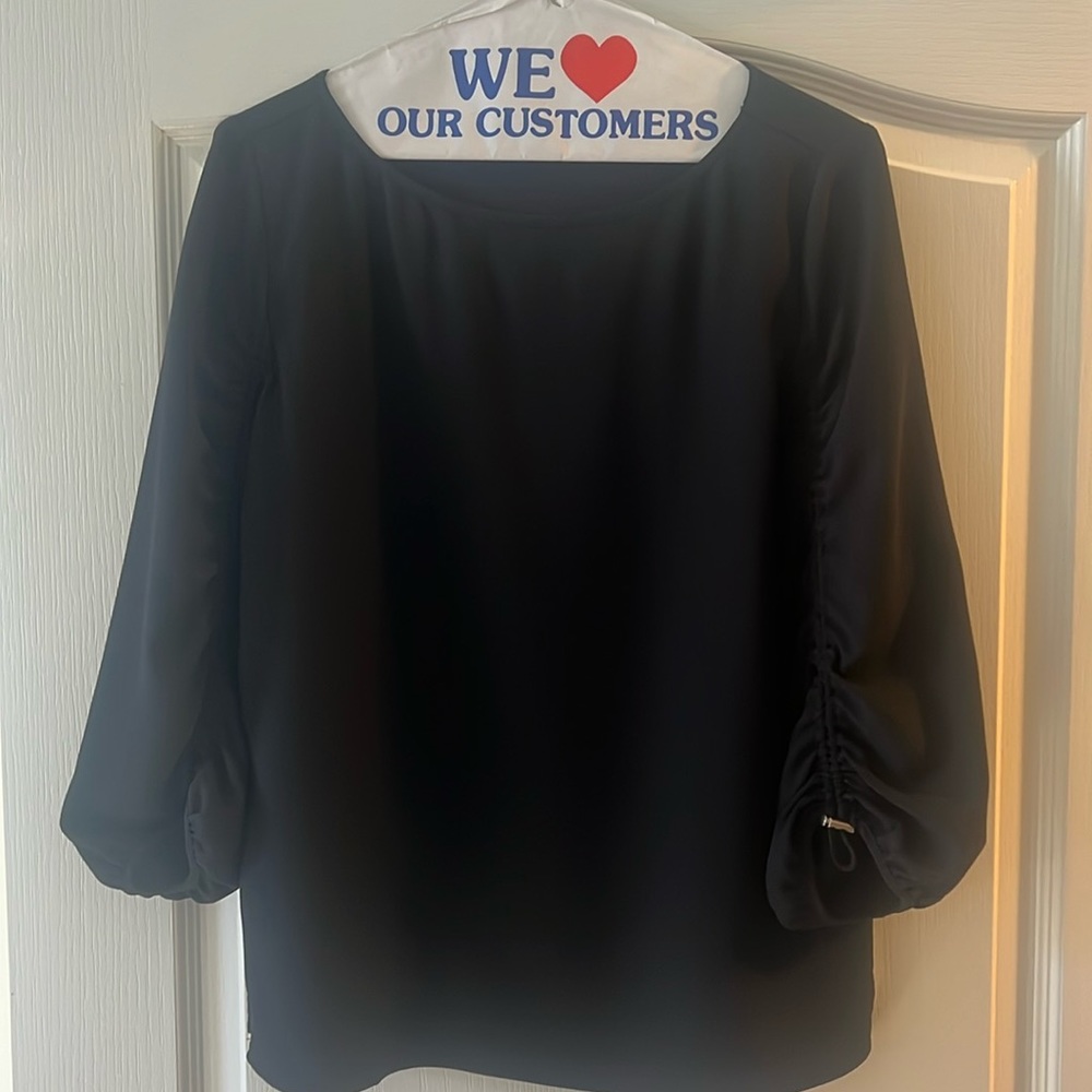 Ann Taylor like new black blouse